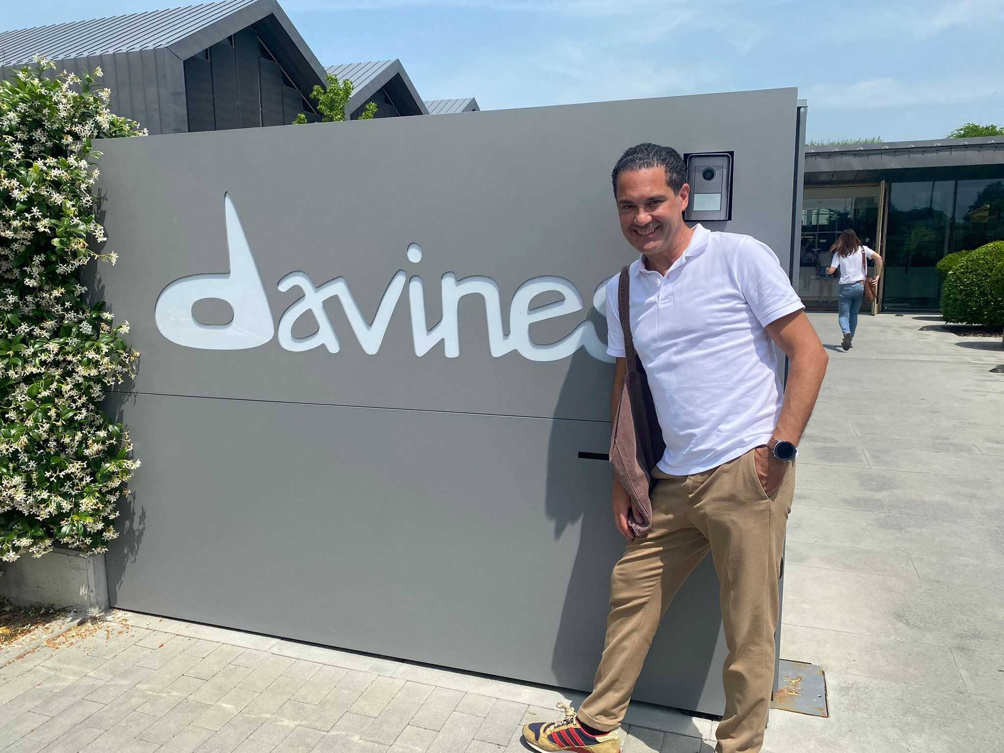 Ra&uacute;l de Andreas en la Villa de Davines, en Parma